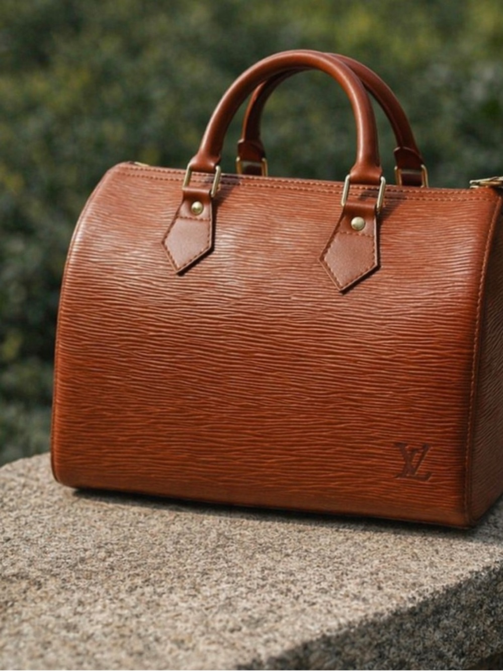 Louis Vuitton Speedy 25 Epi Leather in Kenyan Fawn - Picture 2 of 10